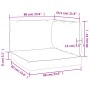 Kissen für Paletten, 3 Einheiten, beiges Oxford-Gewebe von vidaXL, Kissen für Stühle und Sofas - Ref: Foro24-361776, Preis: 7...