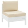 Kissen für Paletten, 2 Stück, beiges Oxford-Gewebe von vidaXL, Kissen für Stühle und Sofas - Ref: Foro24-361757, Preis: 60,81...