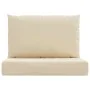 Cushions for pallets 2 units beige Oxford fabric by vidaXL, Cushions for chairs and sofas - Ref: Foro24-361757, Price: 44,48 ...