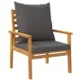 5-piece garden furniture set with solid acacia wood cushions by vidaXL, Garden sets - Ref: Foro24-3211802, Price: 547,86 €, D...