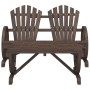 Gartenmöbel-Set 4-teilig aus massivem Tannenholz von vidaXL, Gartensets - Ref: Foro24-3207126, Preis: 461,83 €, Rabatt: %