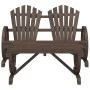 Juego de muebles de jardín 4 piezas madera maciza de abeto de vidaXL, Conjuntos de jardín - Ref: Foro24-3207126, Precio: 470,...