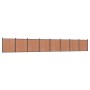 Brown WPC fence panel 1391x186 cm by vidaXL, fence panels - Ref: Foro24-3282805, Price: 3,00 €, Discount: %