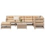 Gartenmöbel 8-teilig und Kissen aus massivem Kiefernholz von vidaXL, Gartensets - Ref: Foro24-3250576, Preis: 798,94 €, Rabat...