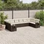 10-piece garden sofa set and brown synthetic rattan cushions by vidaXL, Garden sets - Ref: Foro24-3220672, Price: 663,95 €, D...