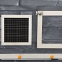 Solid gray and white fir wood rabbit hutch 140x63x120 cm by vidaXL, Cages and habitats for small animals - Ref: Foro24-170869...