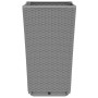 Pflanzgefäße 2 Einheiten PP hellgrau 32,5x32,5x57 cm von vidaXL, Töpfe und Pflanzgefäße - Ref: Foro24-367847, Preis: 66,44 €,...