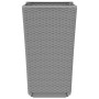Pflanzgefäße 2 Einheiten PP hellgrau 32,5x32,5x57 cm von vidaXL, Töpfe und Pflanzgefäße - Ref: Foro24-367847, Preis: 66,44 €,...