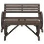 Gartenmöbel-Set 4-teilig aus massivem Tannenholz von vidaXL, Gartensets - Ref: Foro24-3207132, Preis: 447,54 €, Rabatt: %