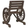 Gartenmöbel-Set 4-teilig aus massivem Tannenholz von vidaXL, Gartensets - Ref: Foro24-3207132, Preis: 447,54 €, Rabatt: %
