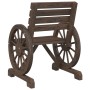 Gartenmöbel-Set 4-teilig aus massivem Tannenholz von vidaXL, Gartensets - Ref: Foro24-3207132, Preis: 475,70 €, Rabatt: %