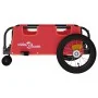 Iron bicycle trailer and red Oxford cloth by vidaXL, Bicycle trailers - Ref: Foro24-94181, Price: 77,86 €, Discount: %