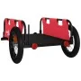 Iron bicycle trailer and red Oxford cloth by vidaXL, Bicycle trailers - Ref: Foro24-94181, Price: 77,86 €, Discount: %