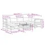 Garden furniture 8 pieces and cushions solid pine wood by vidaXL, Garden sets - Ref: Foro24-3250624, Price: 824,39 €, Discoun...