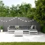 6-piece garden furniture set with solid white pine wood cushions by vidaXL, Garden sets - Ref: Foro24-3250929, Price: 511,00 ...
