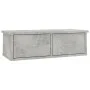 Drawer shelf for concrete plywood wall 60x26x18.5cm by vidaXL, Shelves and shelves - Ref: Foro24-800589, Price: 37,04 €, Disc...