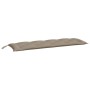 Garden bench cushion taupe gray Oxford fabric 150x50x7 cm by vidaXL, Cushions for chairs and sofas - Ref: Foro24-361610, Pric...