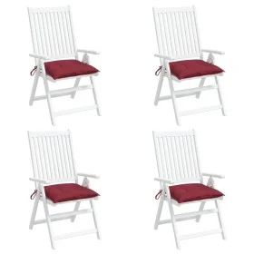 Garden pallet cushions 4 pcs Oxford red red 50x50x7 cm by vidaXL, Cushions for chairs and sofas - Ref: Foro24-361535, Price: ...