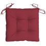 Gartenpalettenkissen 4 Stück Oxford rot rot 50x50x7 cm von vidaXL, Kissen für Stühle und Sofas - Ref: Foro24-361535, Preis: 3...