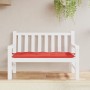 Gartenbankauflage Oxford-Stoff rot 120x50x7 cm von vidaXL, Kissen für Stühle und Sofas - Ref: Foro24-361589, Preis: 21,97 €, ...
