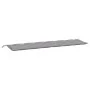 Gartenbankkissen, 2 Stück, grauer Oxford-Stoff, 200 x 50 x 7 cm von vidaXL, Kissen für Stühle und Sofas - Ref: Foro24-361736,...