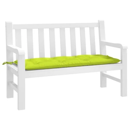 Garden bench cushion Oxford fabric light green 120x50x7 cm by vidaXL, Cushions for chairs and sofas - Ref: Foro24-361594, Pri...