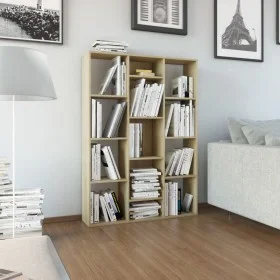 Sonoma oak chipboard space/shelf divider 100x24x140cm by vidaXL, Room dividers - Ref: Foro24-800444, Price: 82,35 €, Discount: %