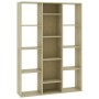 Sonoma oak chipboard space/shelf divider 100x24x140cm by vidaXL, Room dividers - Ref: Foro24-800444, Price: 84,77 €, Discount: %