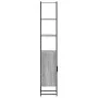 Sonoma grauer Badezimmerschrank aus Holzwerkstoff, 33 x 33 x 185,5 cm von vidaXL, Schminktische - Ref: Foro24-842474, Preis: ...