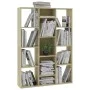 Raum-/Regalteiler aus Sonoma-Eiche-Spanplatte, 100 x 24 x 140 cm von vidaXL, Raumteiler - Ref: Foro24-800444, Preis: 82,35 €,...