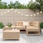5-piece garden furniture set with solid pine wood cushions by vidaXL, Garden sets - Ref: Foro24-3250700, Price: 488,68 €, Dis...