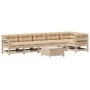 Gartenmöbel-Set 7-teilig und Kissen aus massivem Kiefernholz von vidaXL, Gartensets - Ref: Foro24-3250884, Preis: 671,91 €, R...