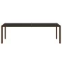 Garten-Essgruppe 11-teilig aus braunem synthetischem Rattan von vidaXL, Gartensets - Ref: Foro24-3095929, Preis: 817,46 €, Ra...
