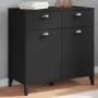 VIKEN black engineered wood sideboard 80x40x80 cm by vidaXL, Sideboards - Ref: Foro24-374936, Price: 147,45 €, Discount: %