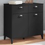 VIKEN Sideboard aus schwarzem Holzwerkstoff, 80 x 40 x 80 cm von vidaXL, Sideboards - Ref: Foro24-374936, Preis: 149,68 €, Ra...