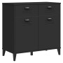 VIKEN black engineered wood sideboard 80x40x80 cm by vidaXL, Sideboards - Ref: Foro24-374936, Price: 149,68 €, Discount: %