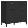 VIKEN black engineered wood sideboard 80x40x80 cm by vidaXL, Sideboards - Ref: Foro24-374936, Price: 147,45 €, Discount: %