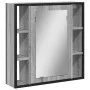 Badezimmerspiegelschrank aus grauem Sonoma-Holz, 60 x 16 x 60 cm von vidaXL, Schminktische - Ref: Foro24-842429, Preis: 67,55...