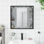 Badezimmerspiegelschrank aus grauem Sonoma-Holz, 60 x 16 x 60 cm von vidaXL, Schminktische - Ref: Foro24-842429, Preis: 67,55...
