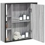 Badezimmerspiegelschrank aus grauem Sonoma-Holz, 60 x 16 x 60 cm von vidaXL, Schminktische - Ref: Foro24-842429, Preis: 67,55...