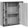Badezimmerspiegelschrank aus grauem Sonoma-Holz, 60 x 16 x 60 cm von vidaXL, Schminktische - Ref: Foro24-842429, Preis: 67,55...