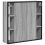 Badezimmerspiegelschrank aus grauem Sonoma-Holz, 60 x 16 x 60 cm von vidaXL, Schminktische - Ref: Foro24-842429, Preis: 67,55...