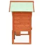 Solid fir wood hutch 140x63x120 cm by vidaXL, Cages and habitats for small animals - Ref: Foro24-170868, Price: 155,52 €, Dis...
