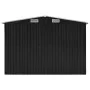 Anthrazitgrauer Gartenschuppen aus verzinktem Stahl, 257 x 779 x 181 cm von vidaXL, Schuppen - Ref: Foro24-47034, Preis: 938,...