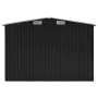 Cobertizo jardín acero galvanizado gris antracita 257x779x181cm de vidaXL, Cobertizos - Ref: Foro24-47034, Precio: 956,46 €, ...