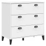 VIKEN Kommode aus weißem Holzwerkstoff von vidaXL, Schließfächer und Lagerschränke - Ref: Foro24-374920, Preis: 118,75 €, Rab...