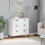 VIKEN Kommode aus weißem Holzwerkstoff von vidaXL, Schließfächer und Lagerschränke - Ref: Foro24-374920, Preis: 118,75 €, Rab...