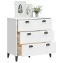 VIKEN Kommode aus weißem Holzwerkstoff von vidaXL, Schließfächer und Lagerschränke - Ref: Foro24-374920, Preis: 118,75 €, Rab...