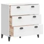 VIKEN Kommode aus weißem Holzwerkstoff von vidaXL, Schließfächer und Lagerschränke - Ref: Foro24-374920, Preis: 118,75 €, Rab...