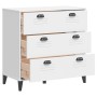 VIKEN Kommode aus weißem Holzwerkstoff von vidaXL, Schließfächer und Lagerschränke - Ref: Foro24-374920, Preis: 120,25 €, Rab...